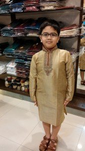 Boys' sherwani, Manyavar