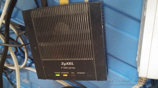 PLDT's Zyxel P-600 series modem